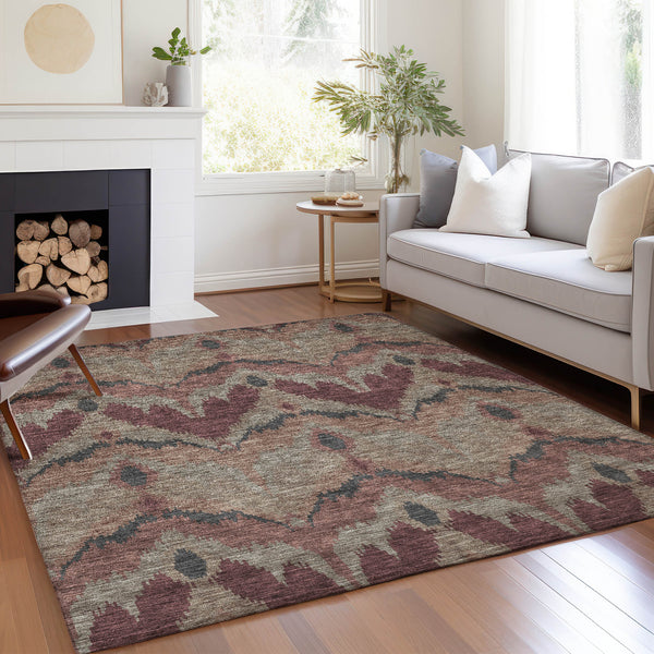 addison chantille acn743 burgundy rug