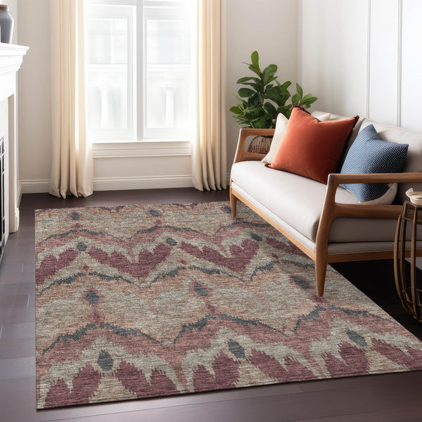 addison chantille acn743 burgundy rug