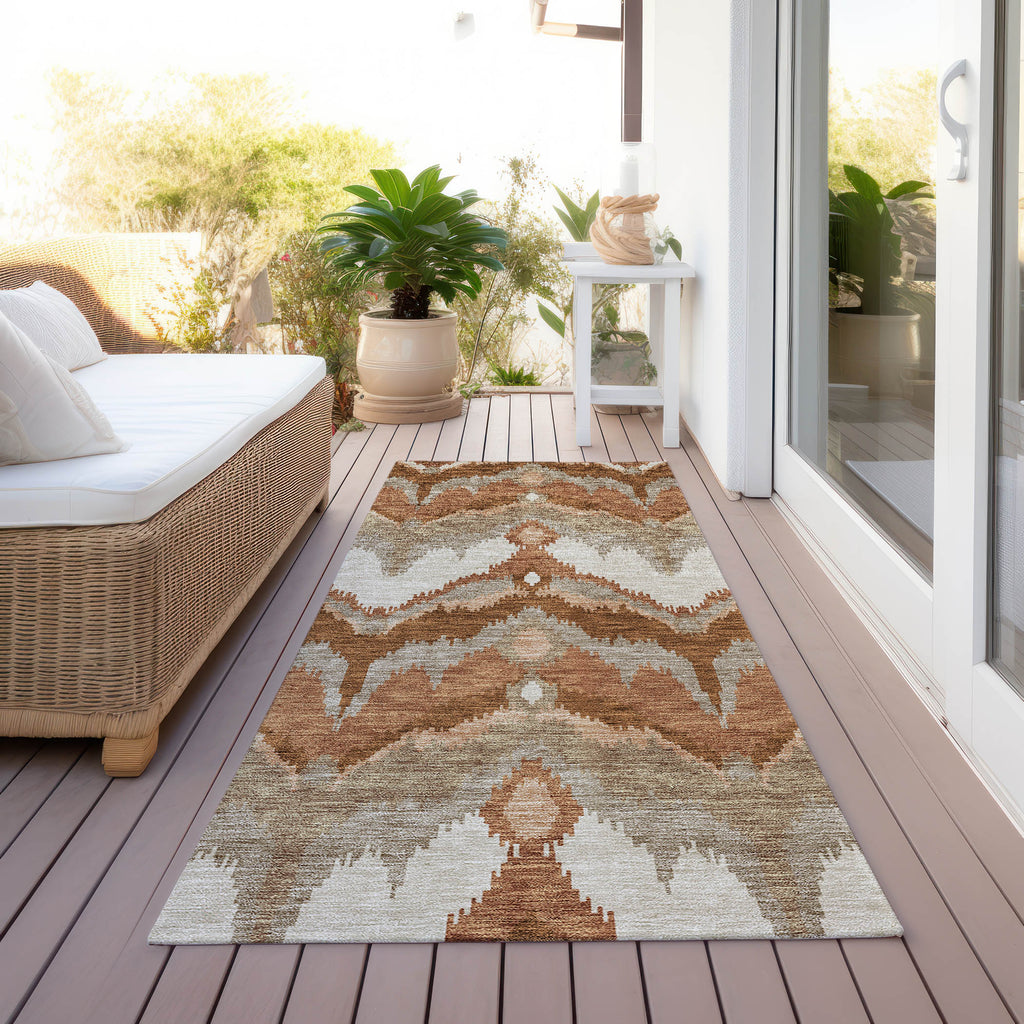 addison chantille acn743 paprika rug