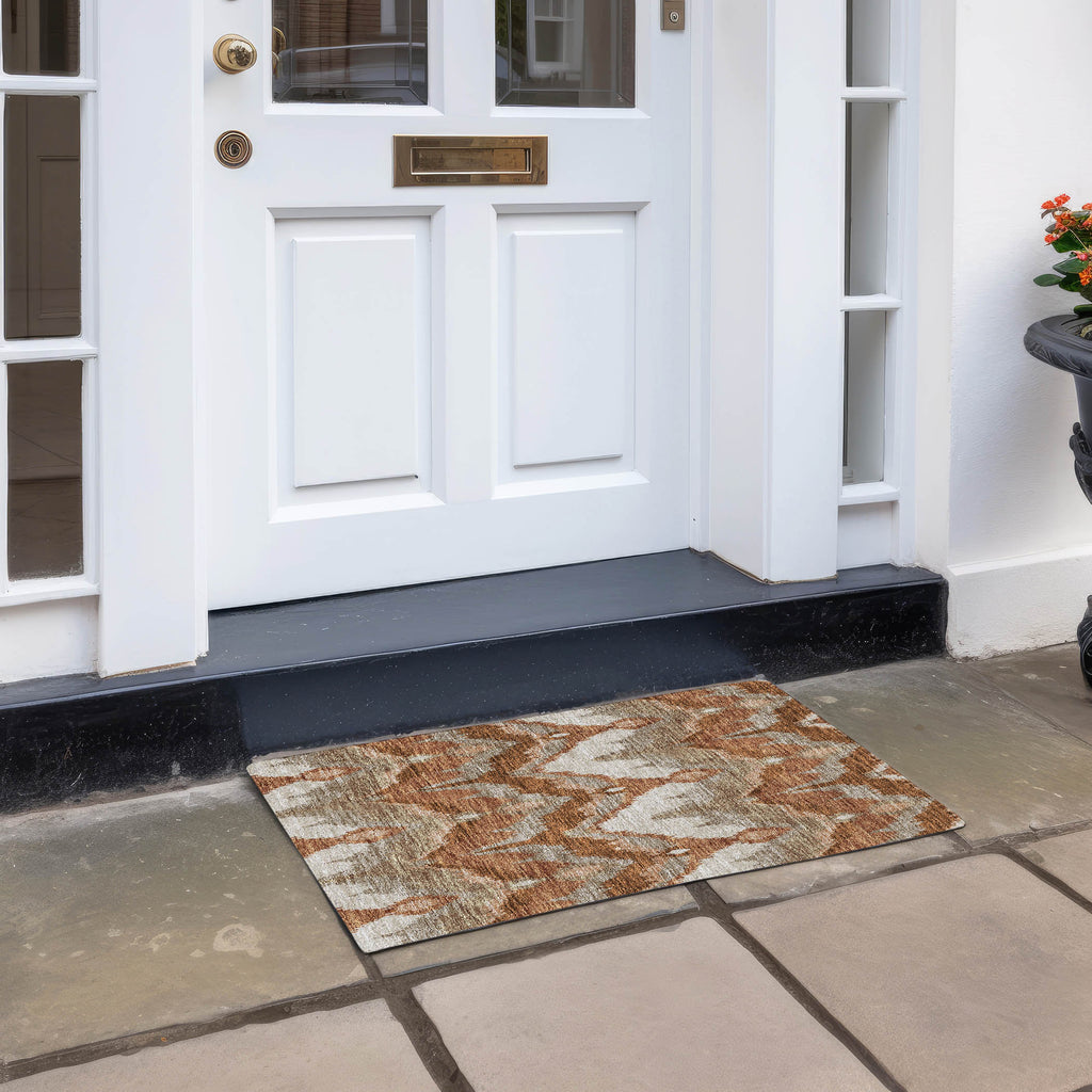 addison chantille acn743 paprika rug