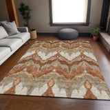 addison chantille acn743 paprika rug