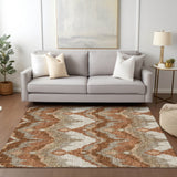 addison chantille acn743 paprika rug