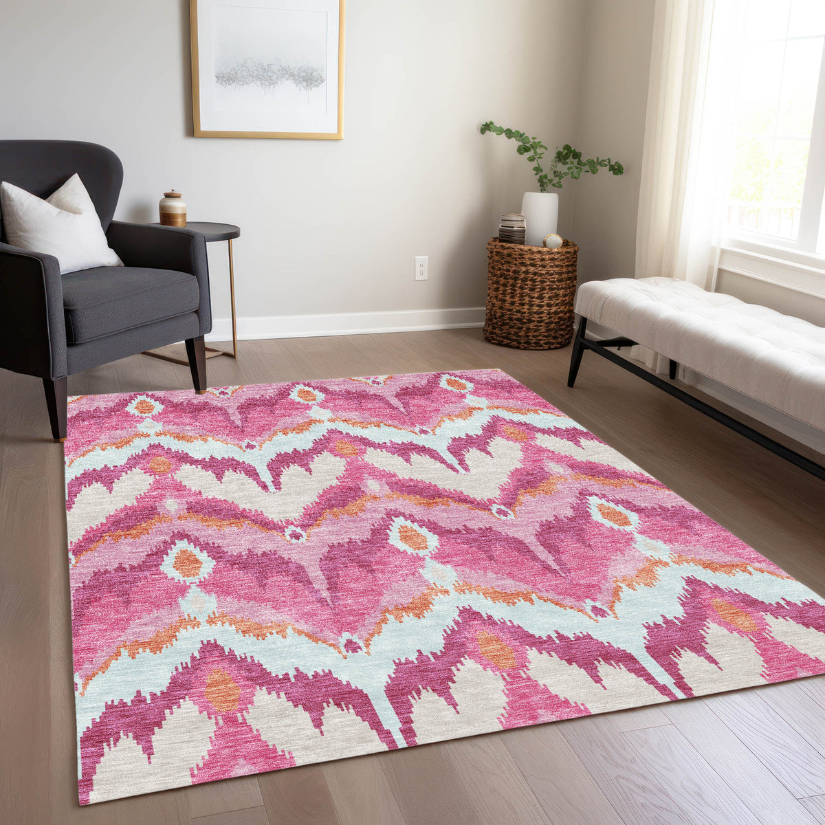 addison chantille acn743 pink rug