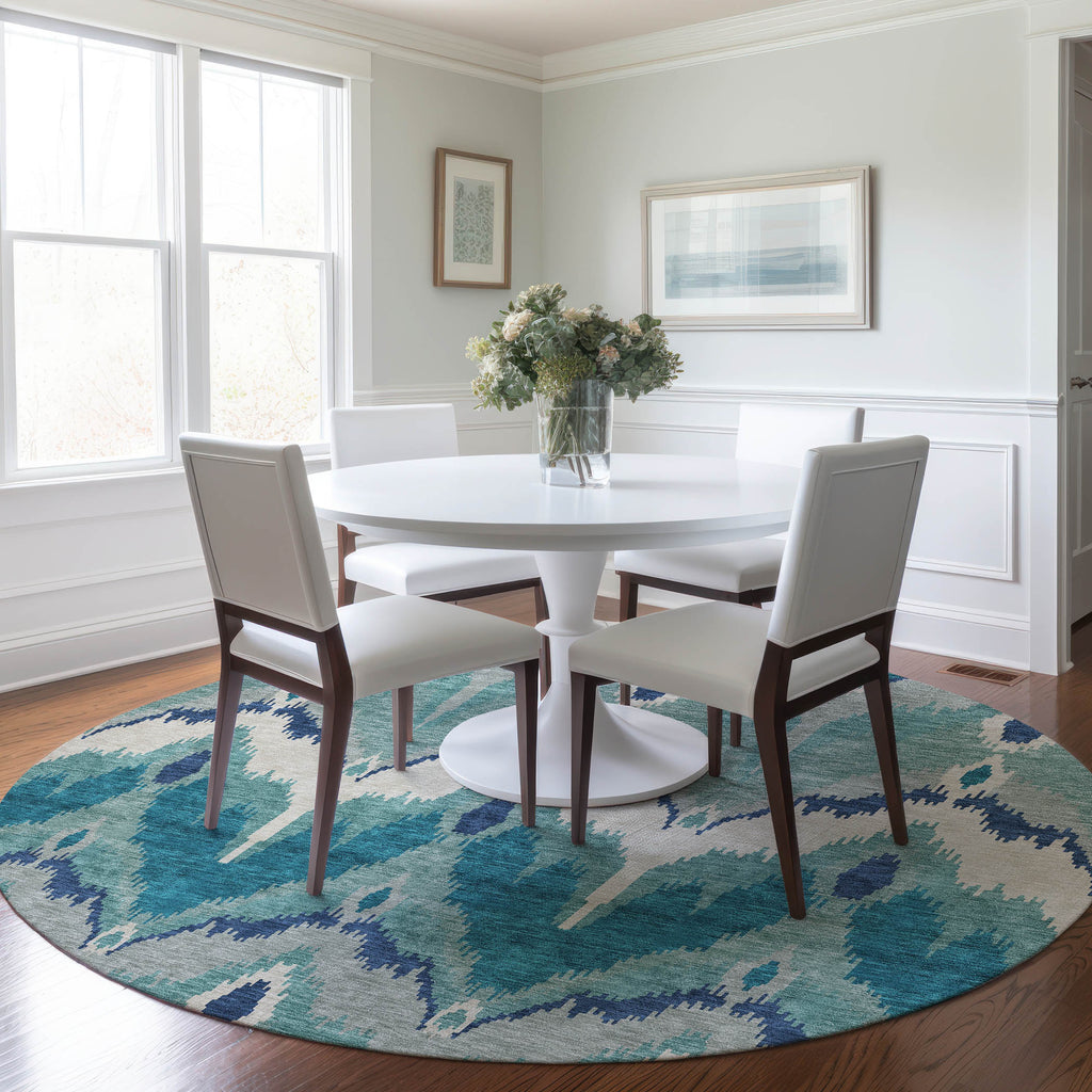 addison chantille acn743 teal rug
