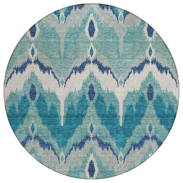 addison chantille acn743 teal rug