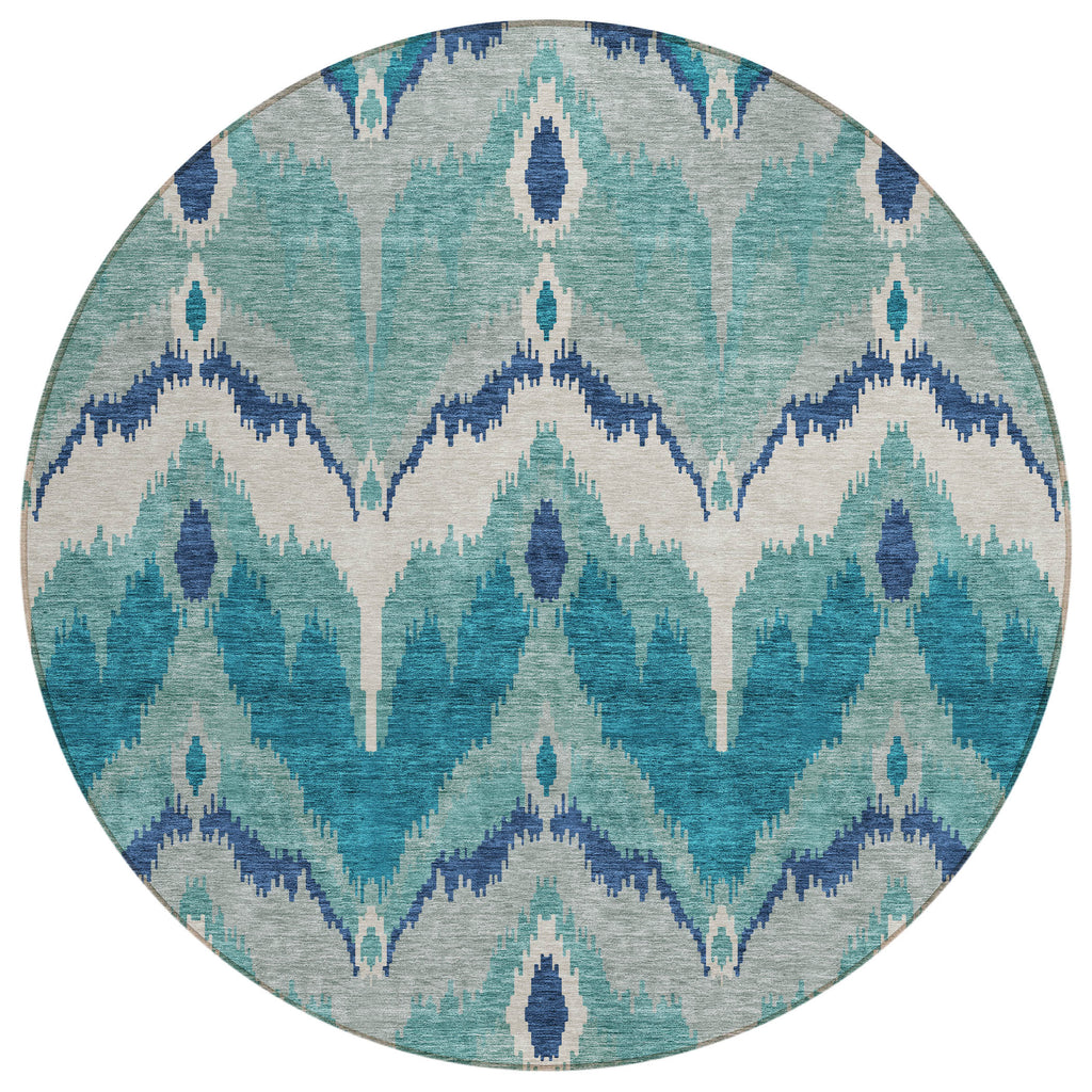 addison chantille acn743 teal rug
