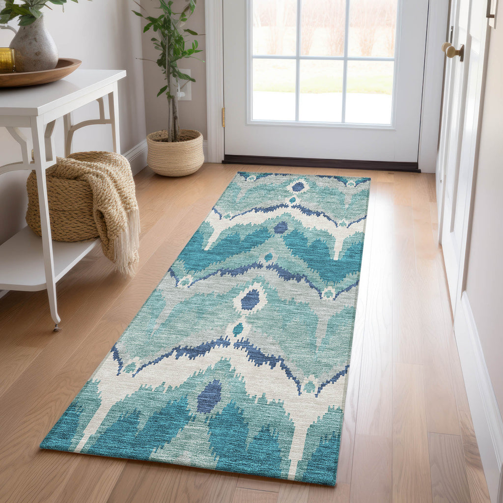 addison chantille acn743 teal rug