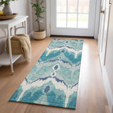 addison chantille acn743 teal rug