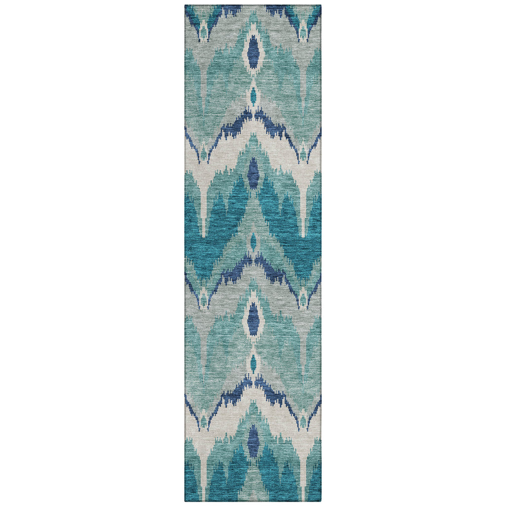 addison chantille acn743 teal rug