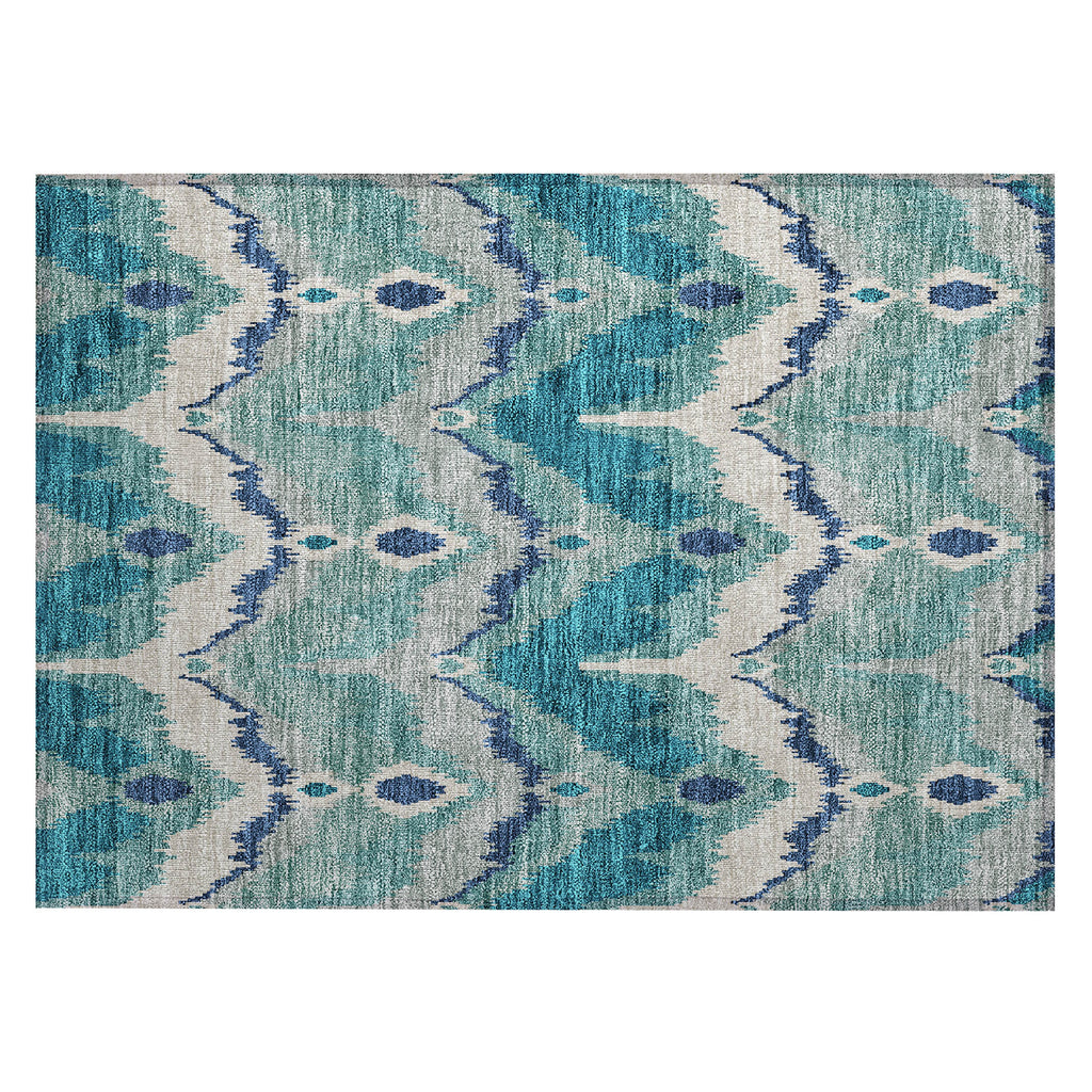 addison chantille acn743 teal rug