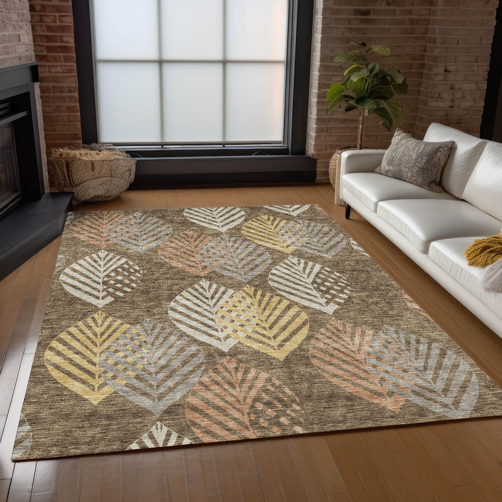 addison chantille acn744 chocolate rug