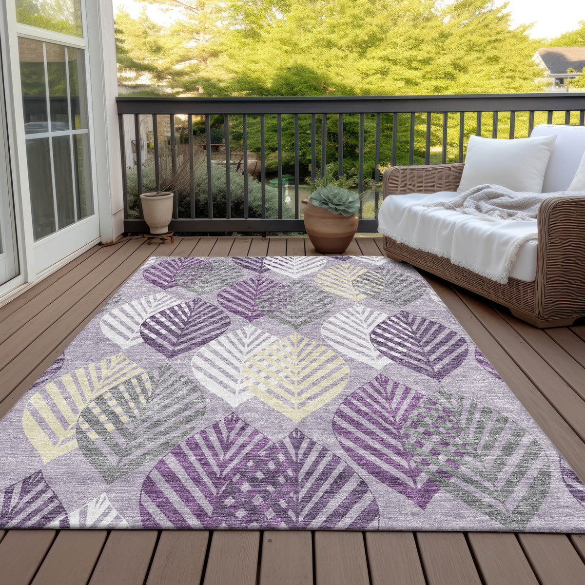 addison chantille acn744 purple rug