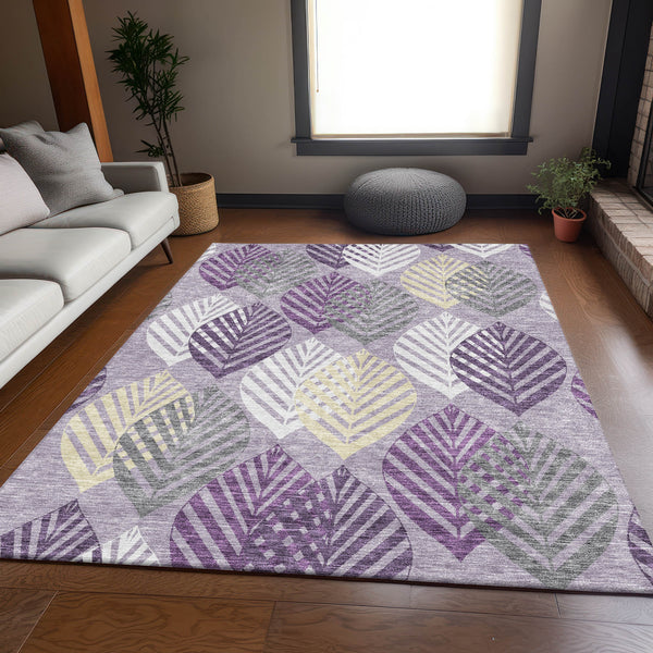addison chantille acn744 purple rug