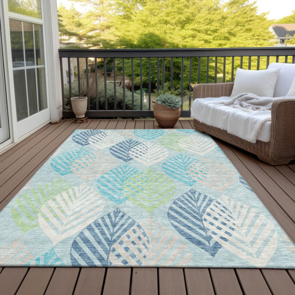 addison chantille acn744 teal rug