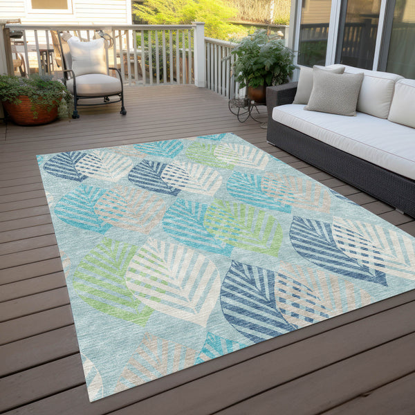 addison chantille acn744 teal rug