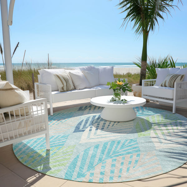 addison chantille acn744 teal rug