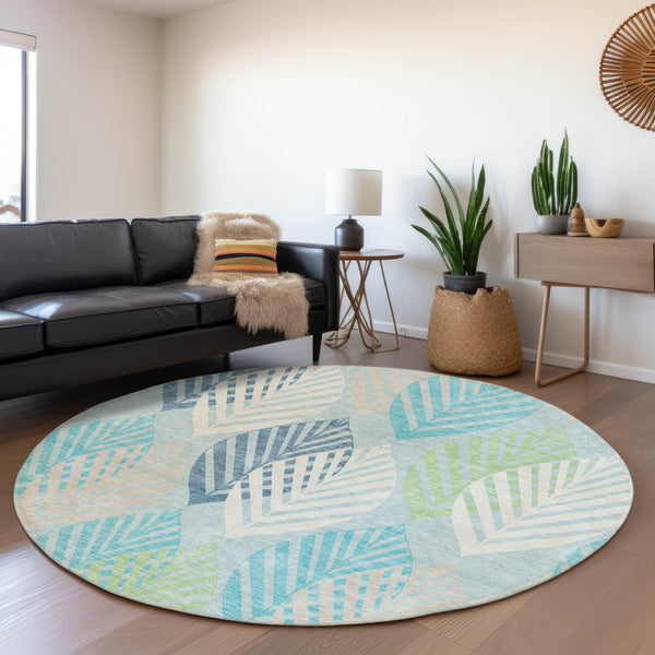 addison chantille acn744 teal rug