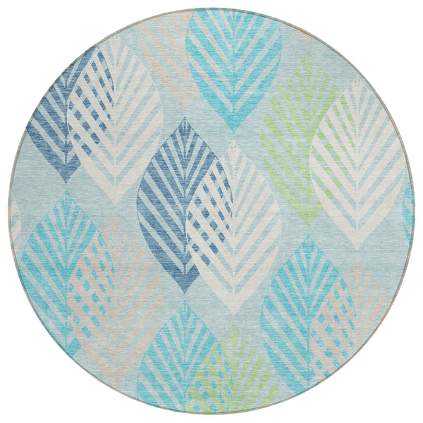 addison chantille acn744 teal rug