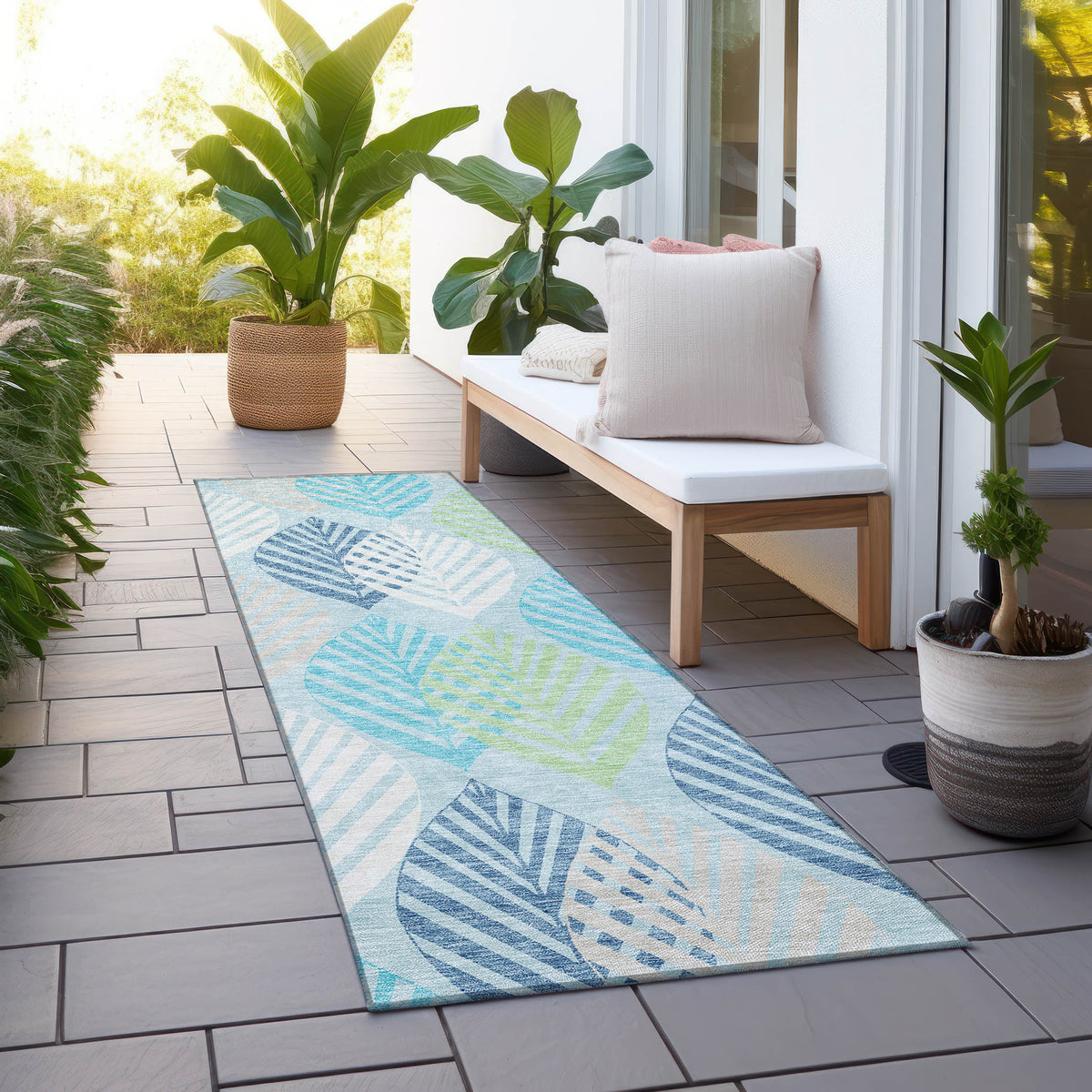 addison chantille acn744 teal rug