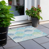 addison chantille acn744 teal rug