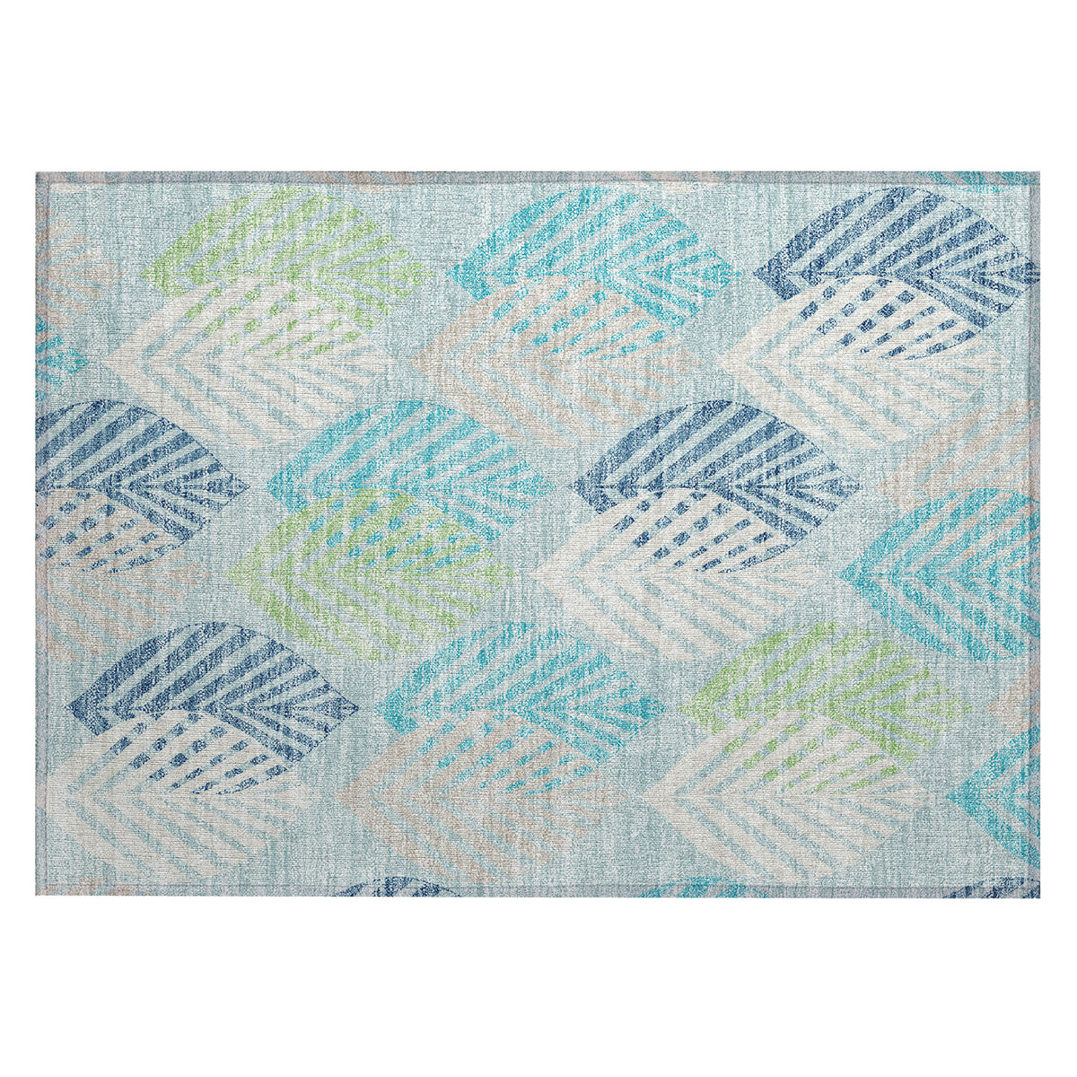 addison chantille acn744 teal rug