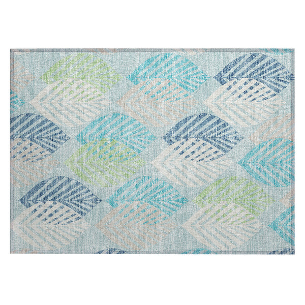 addison chantille acn744 teal rug