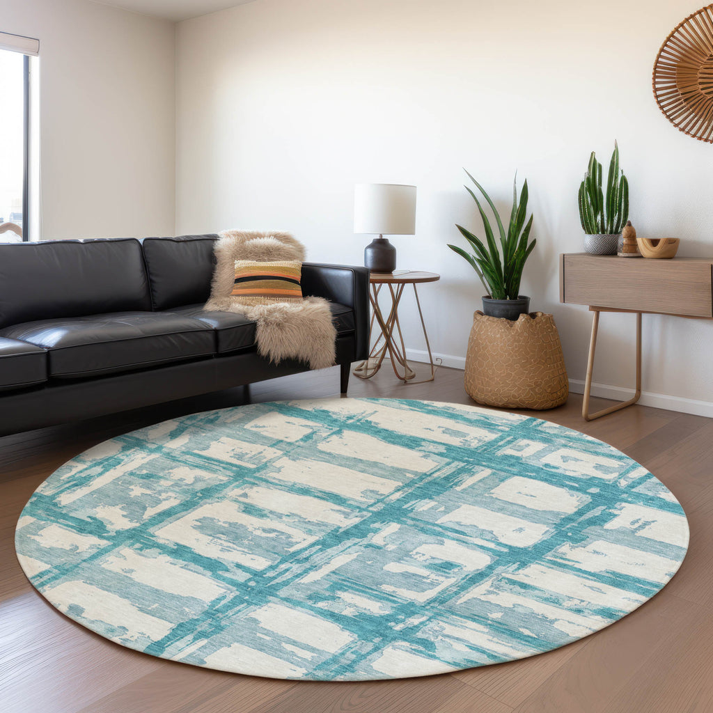 addison chantille acn745 teal rug