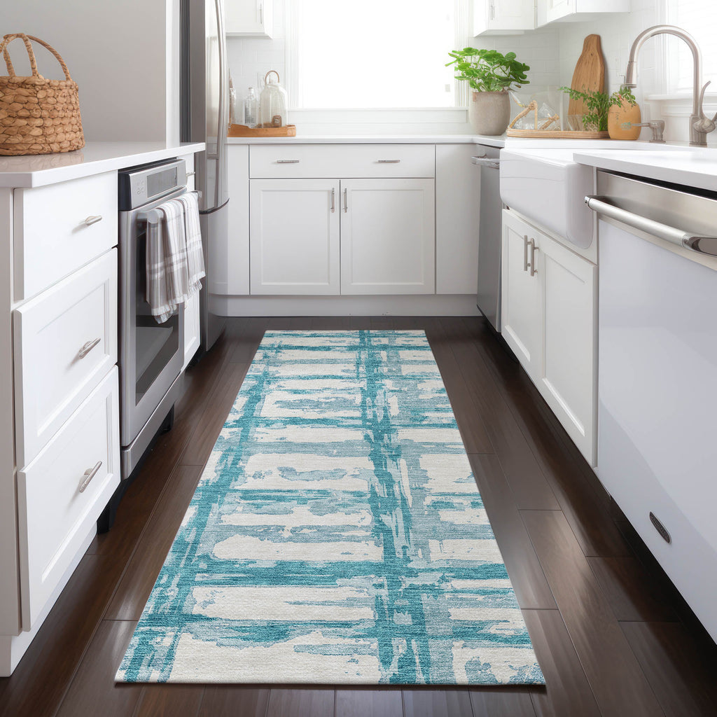 addison chantille acn745 teal rug