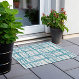addison chantille acn745 teal rug