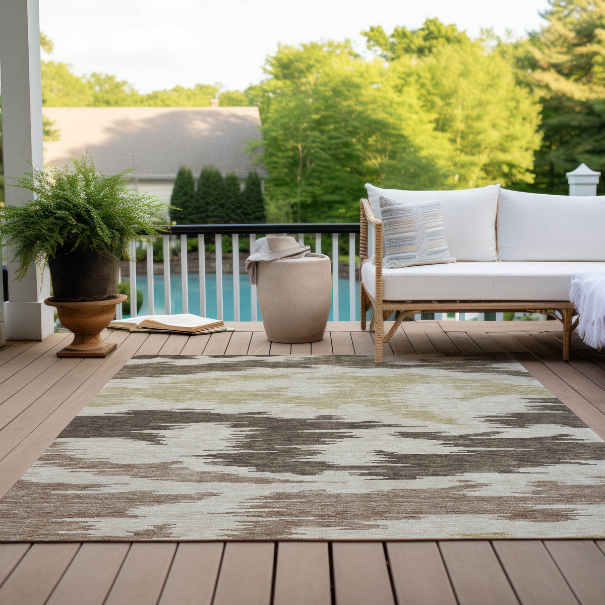 addison chantille acn746 chocolate rug