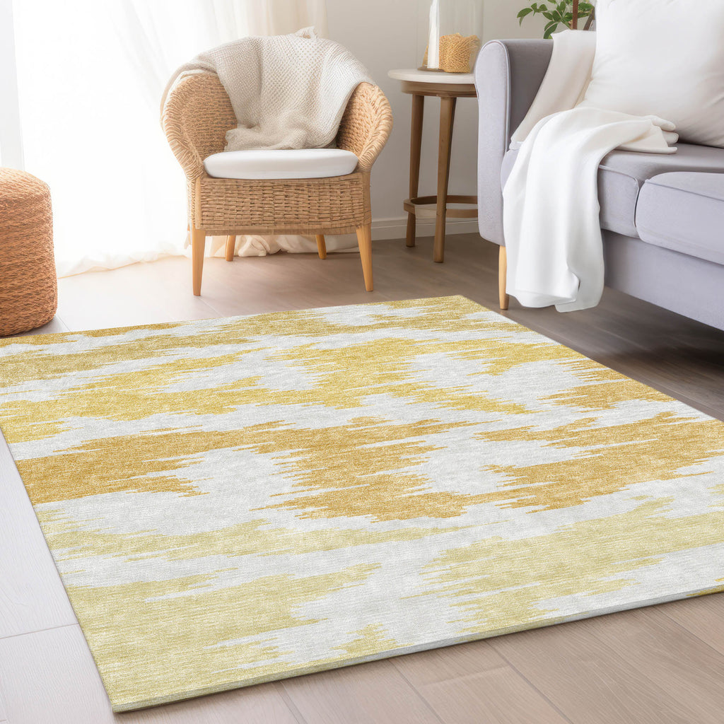 addison chantille acn746 gold rug
