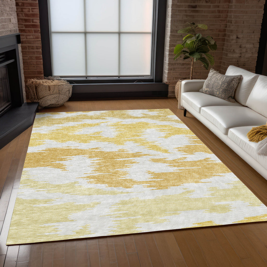 addison chantille acn746 gold rug
