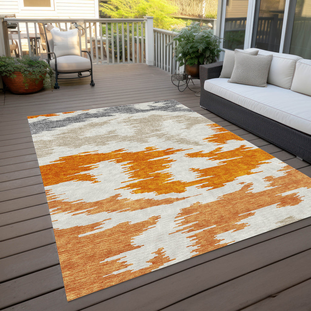 addison chantille acn746 orange rug