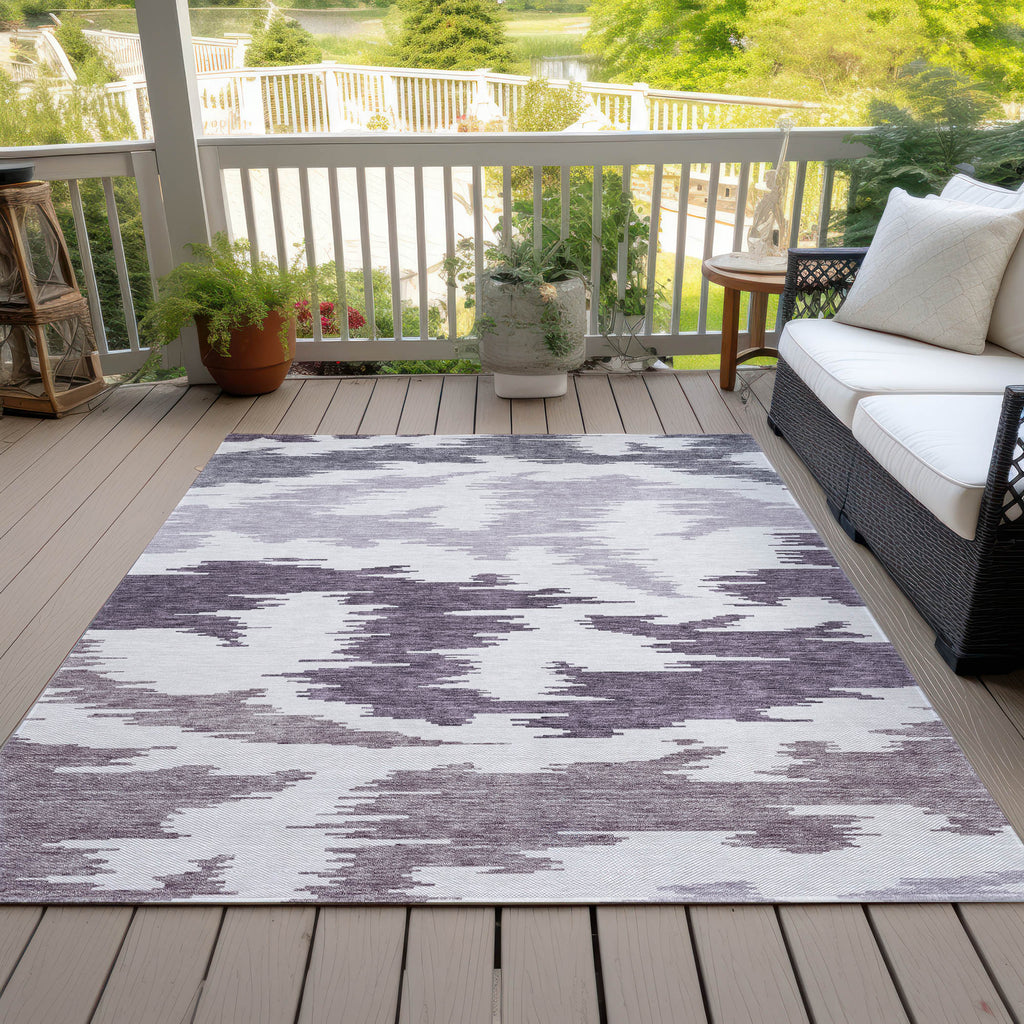 addison chantille acn746 purple rug