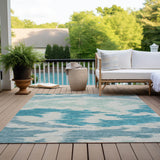 addison chantille acn746 teal rug