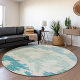 addison chantille acn746 teal rug