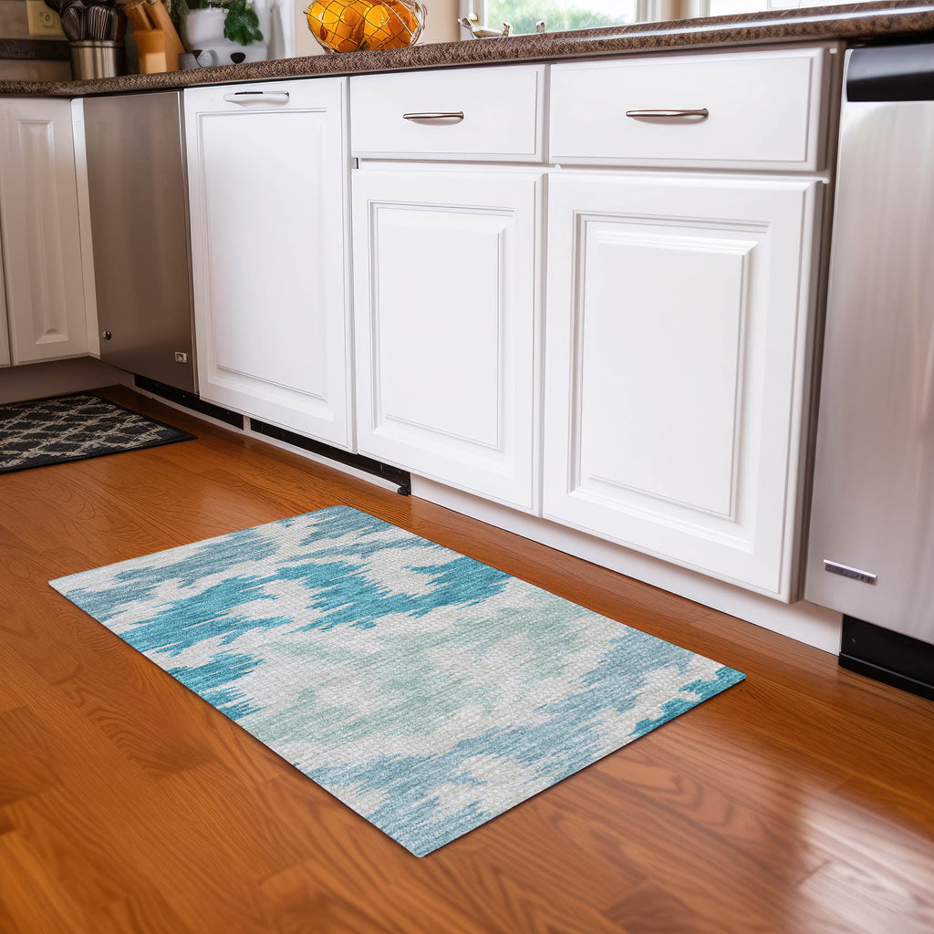addison chantille acn746 teal rug