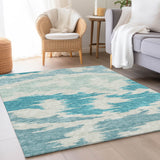addison chantille acn746 teal rug