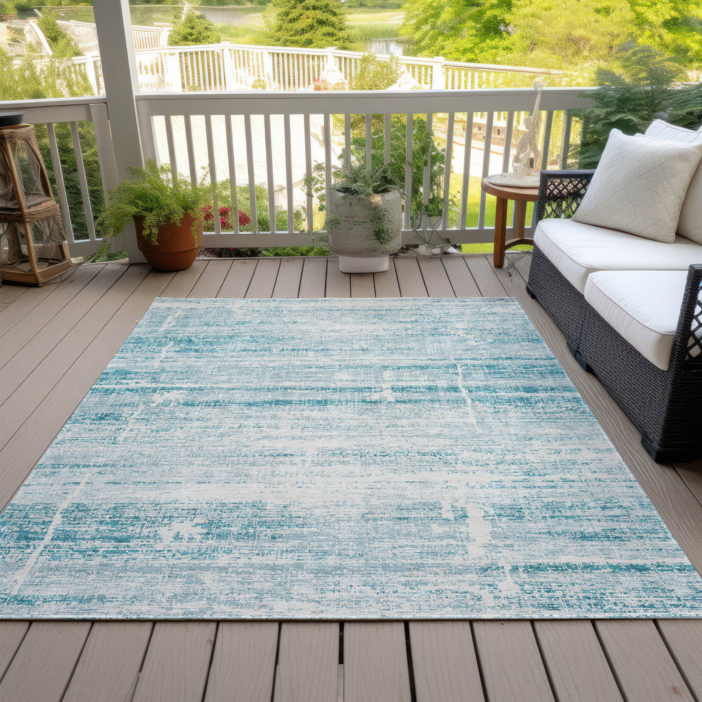 addison chantille acn747 teal rug