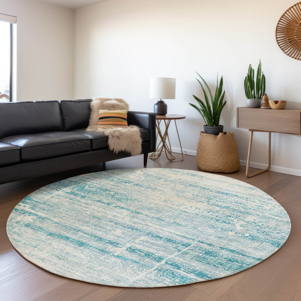 addison chantille acn747 teal rug