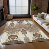 addison chantille acn748 brown rug