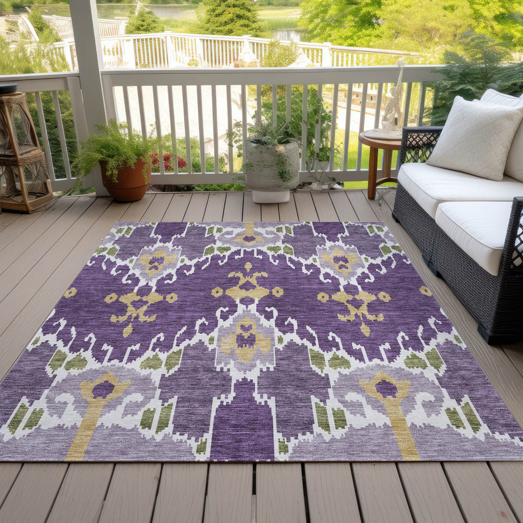 addison chantille acn748 purple rug