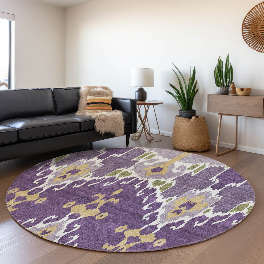 addison chantille acn748 purple rug