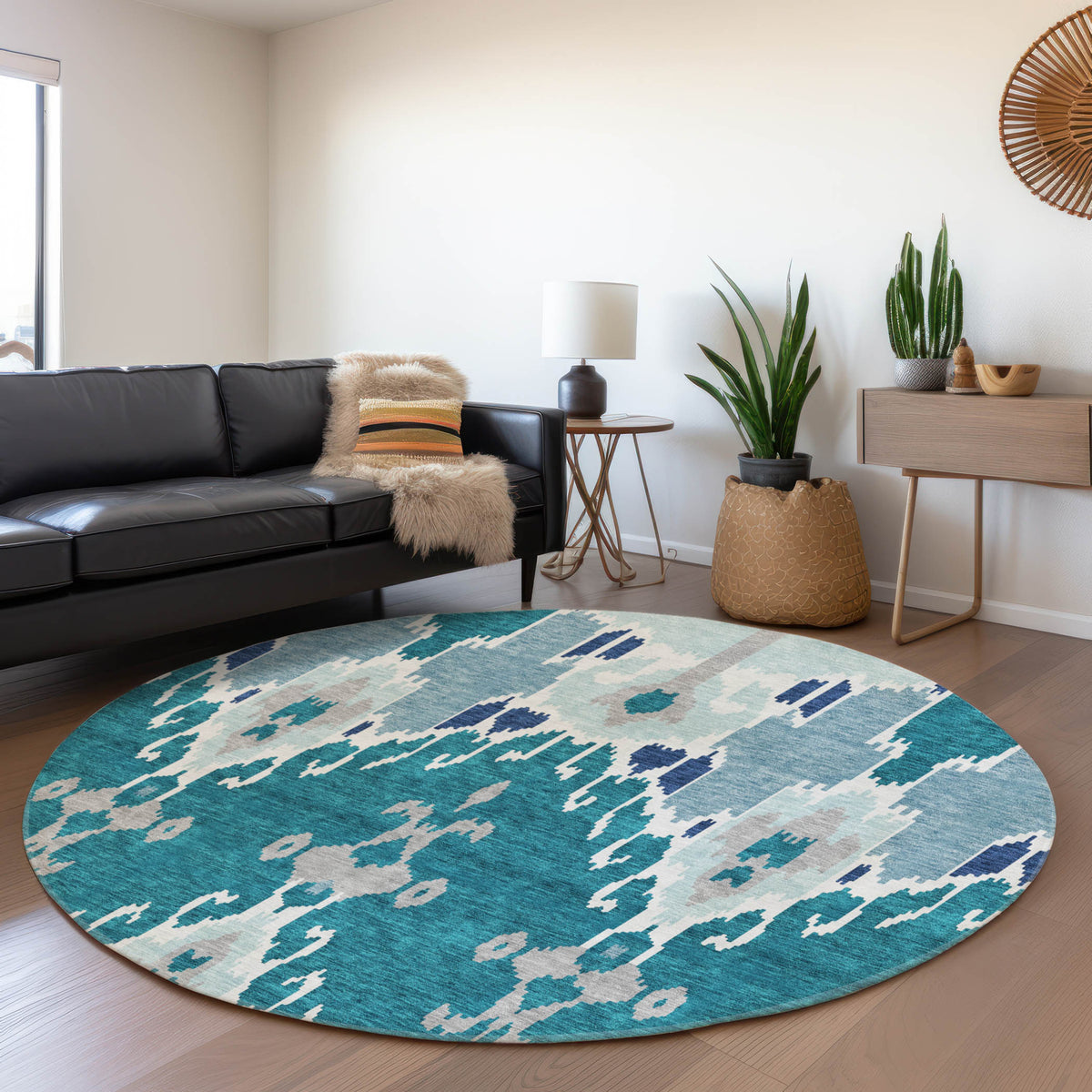 addison chantille acn748 teal rug