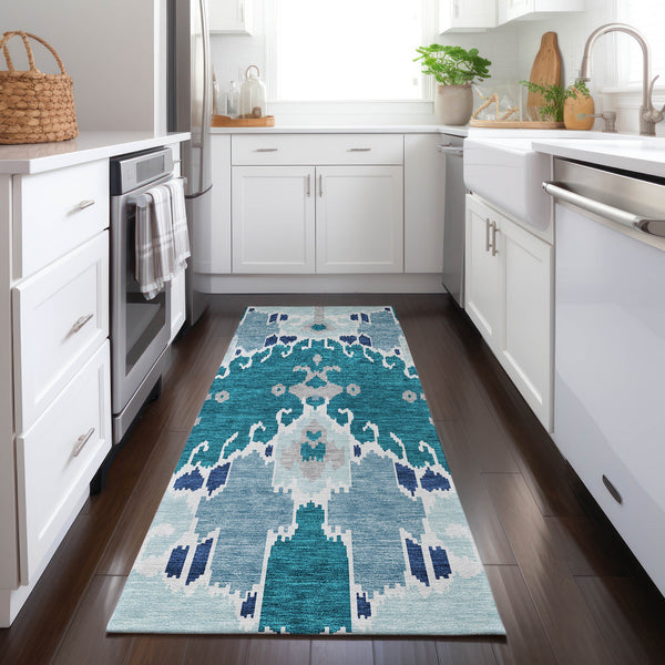 addison chantille acn748 teal rug