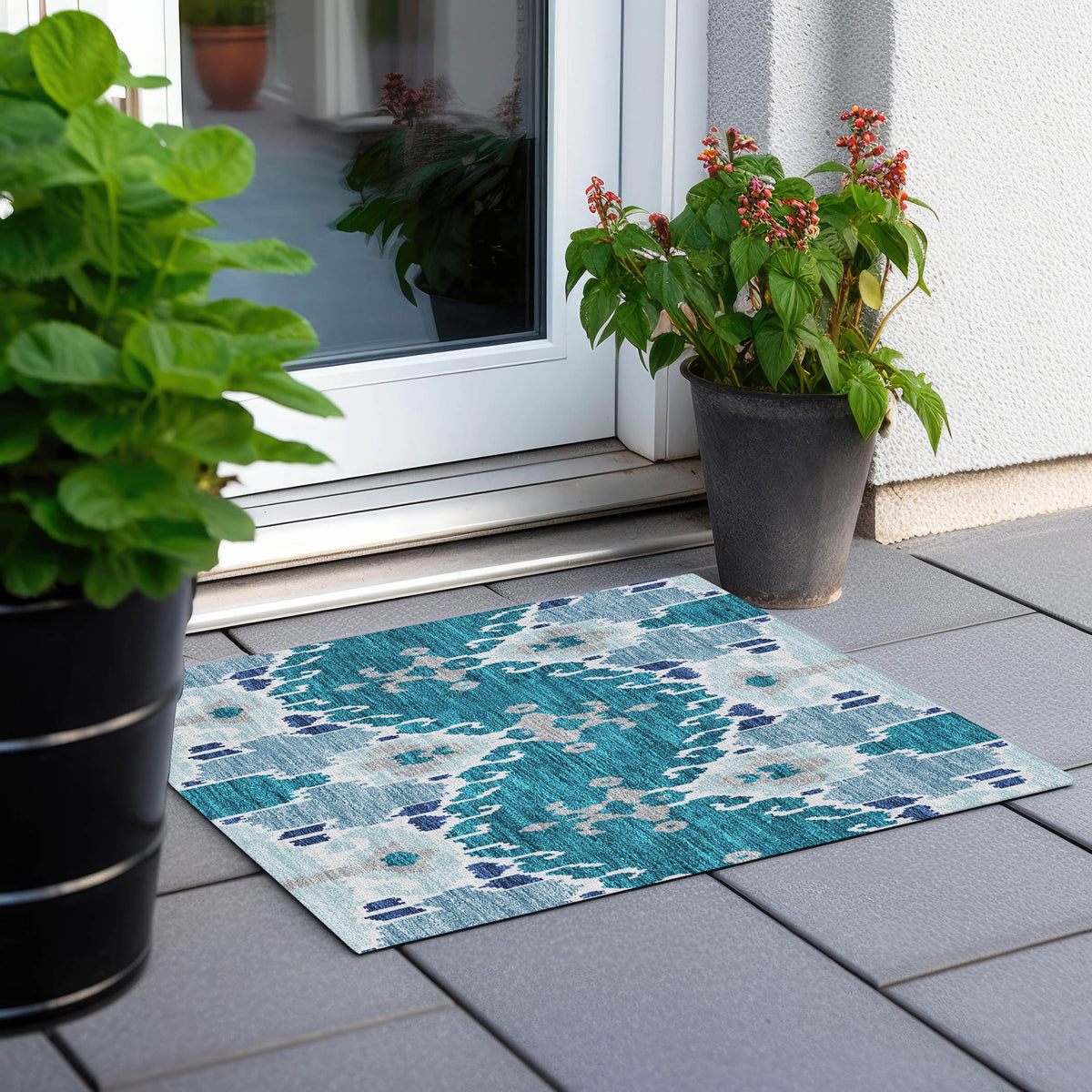 addison chantille acn748 teal rug