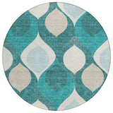 addison chantille acn749 teal rug