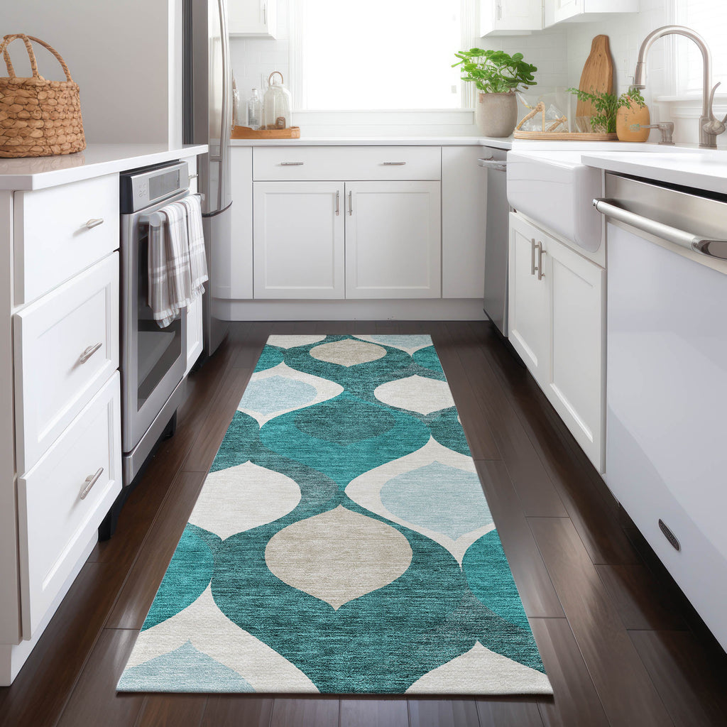 addison chantille acn749 teal rug