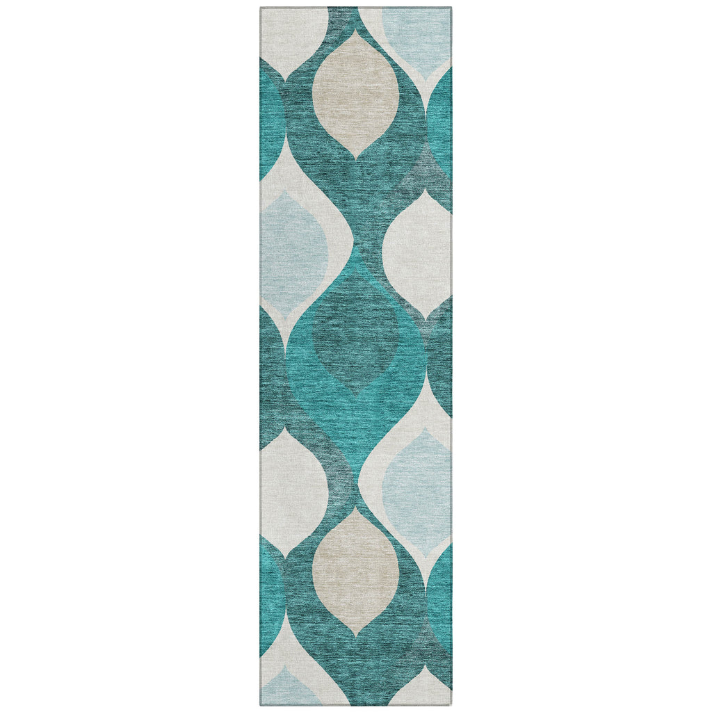 addison chantille acn749 teal rug