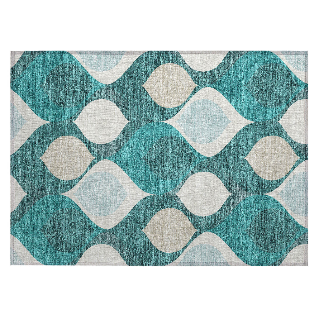 addison chantille acn749 teal rug